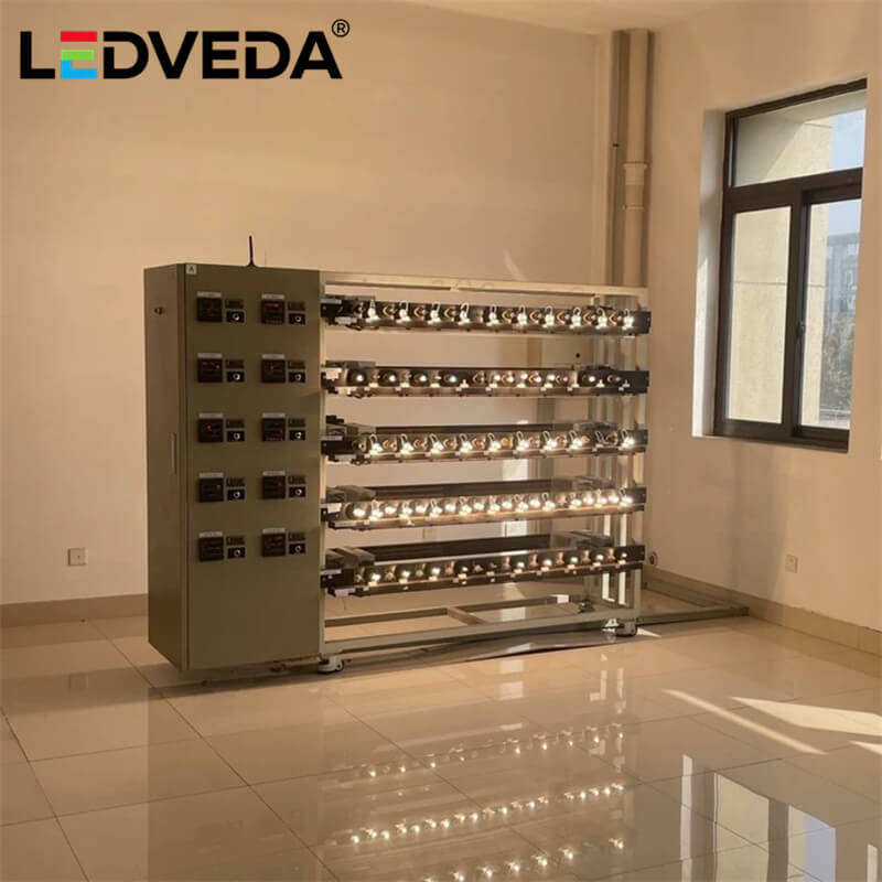 LED lifespan testing equipment for automotive bulbs