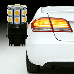 3157 LED brake and tail light bulb for vehicles