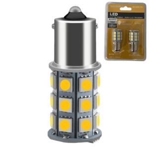 Unique BA15S - Based LED Bulb with 27 5050 LEDs for Tailored Turn, Running & Brake Light Solutions in Your Vehicle