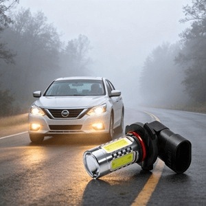 9005 9006 LED car fog lights, high brightness bulbs that ensure driving safety