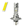 This is a high-definition main image of the H4 LED motorcycle bulb product