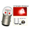 This is an LED car bulb suitable for BAY15D 12V and 24V, PY24W LED 2.5W power, emitting red light.