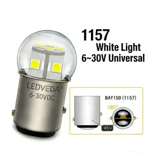 This is an LED car bulb suitable for BAY15D 12V and 24V, PY24W LED 2.5W power, high brightness
