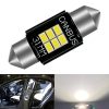 This is a reference image of automotive interior lighting Festoon LED C5W 31mm CANBUS scene application