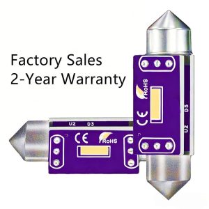 This is the main product image of the LED car bulb FESTOON 36MM CNA BUS 2W