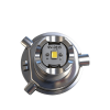 These are close-up product images of the H4 LED motorcycle bulb.