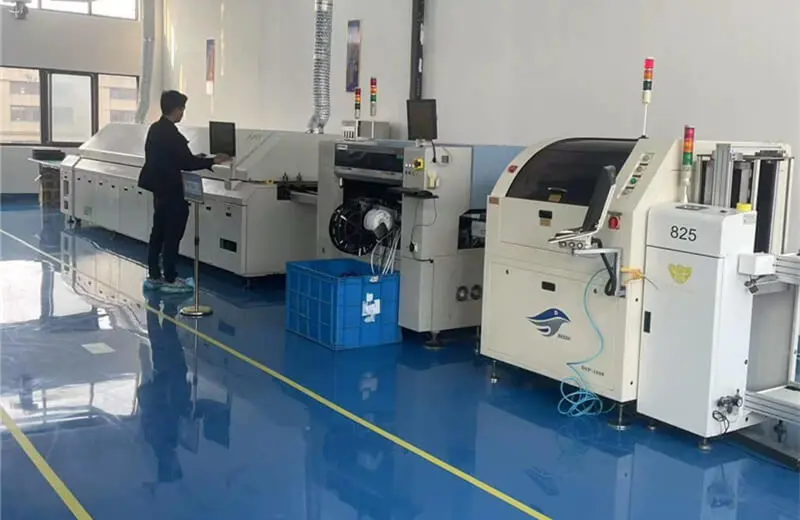 SMT production line for LED bulb manufacturing