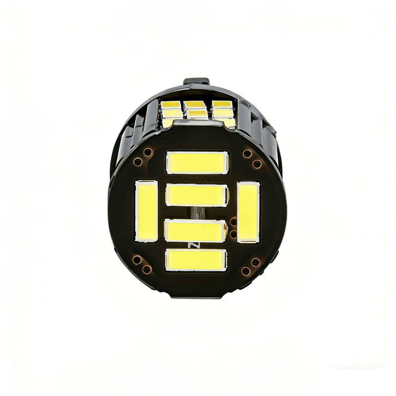 T10 LED Car Daytime Running Light Bulb - 12V 40x4014 Chips CANBUS Error-Free Bulb Detailed Display