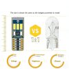 T10 W5W 194 LED Bulb 12V 9x4014 Chips CANBUS No-Fault Bulb, Compared to Traditional Bulbs