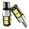 This is a high-definition main image of LED car bulbs T10 Wedge W5W and 194 LED products
