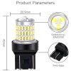 T20 7443 LED Bulb with 54 SMD High-Brightness White LEDs for Brake Lights