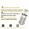 BA9S LED 12V indicator light, high brightness, 2 pieces of 2835 chips, white light, 30,000 hours lifespan, close-up shot