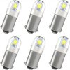 BA9S LED 12V indicator light, high brightness, 2 pieces of 2835 chips, white light, 30,000 hours lifespan