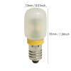 E10 LED Bulb 24V 0.75W Warm White 2700K Dimension Diagram