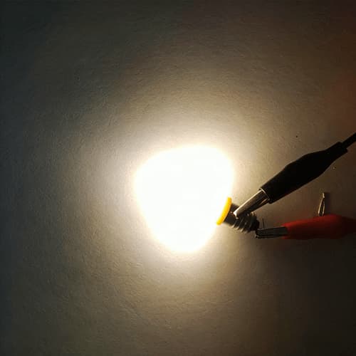 E10 LED Bulb 24V 0.75W Warm White 2700K Lighting Effect