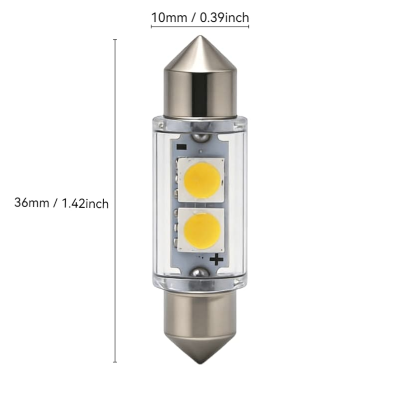 FESTOON-LED Bulbs 12V 36MM and 31MM Size