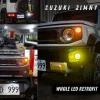 SUZUKI JIMNY 12V LED Dual-Color Fog Light Kit, Ultra-Bright, 7440 and 3157