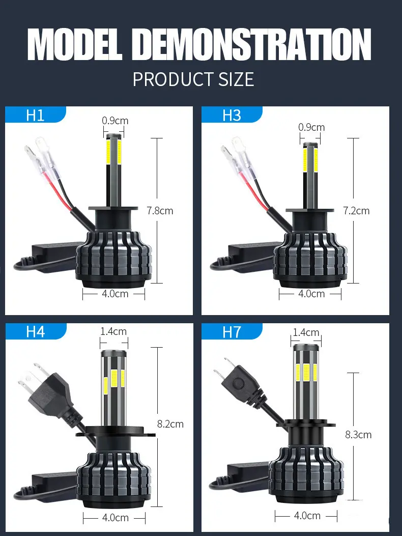 LEDVEDA offers a full range of LED car headlights, fog lights, high brightness, with a 2-year warranty