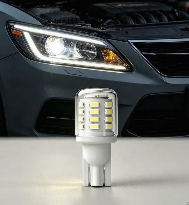 T10 LED car bulb 12-24V W5W 194