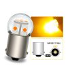 1156 BA15S amber LED bulb 12V 24V automotive turn signal