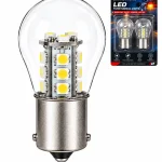 1156 BA15S LED bulb S25-15PX2835 12V 2W 130LM