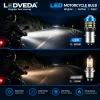 H6 BA20D LED bulb LV-10A 9-80V 10W 1000LM 5000K